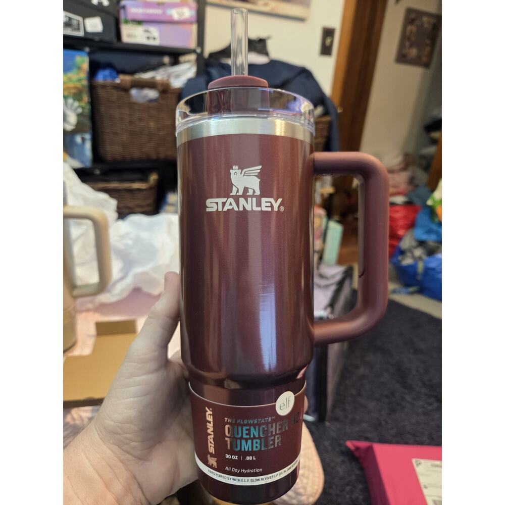STANLEY X ELF 30 oz H2.0 FLOWSTATE QUENCHER TUMBLER "JAM SESSION" Brand New!